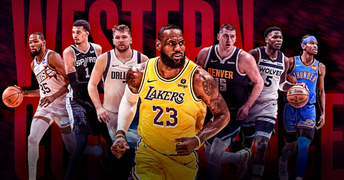 Los jugadores más destacados de la conferencia del oeste.