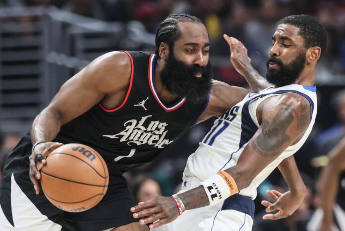 descarga (1) James Harden y Kyrie Irving, dos de los que quedarán sin vínculo en la campaña venidera.