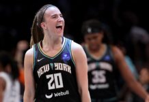 WNBA: Liberty quedó a un paso de la final; Lynx igualó la serie Sabrina Ionescu encabezó el festejo de las Liberty.