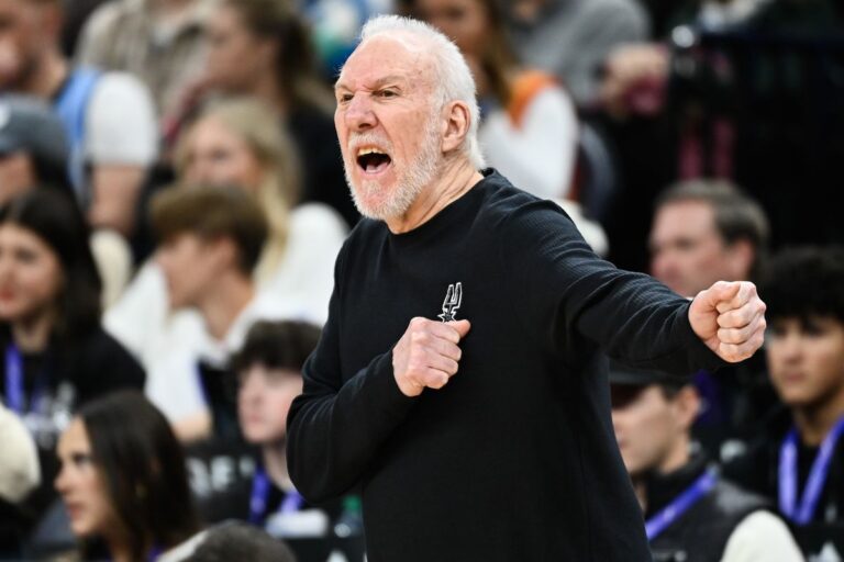 Gregg Popovich será baja para los Spurs.