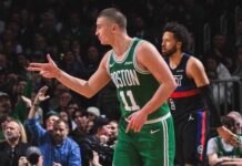 Boston aplastó a Detroit: lo mejor del jueves Payton Pritchard acertó siete triples en la victoria de los Celtics.