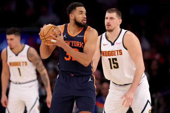 25296681 Towns fue clave en el festejo de los Knicks ante los Nuggets.