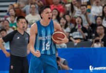 Sebastián Lugo jugará en Regatas Corrientes Sebastián Lugo representó a Argentina en los Juegos Universitarios del 2024.