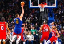 Denver sacó pecho al final y venció a Philadelphia: lo mejor del viernes