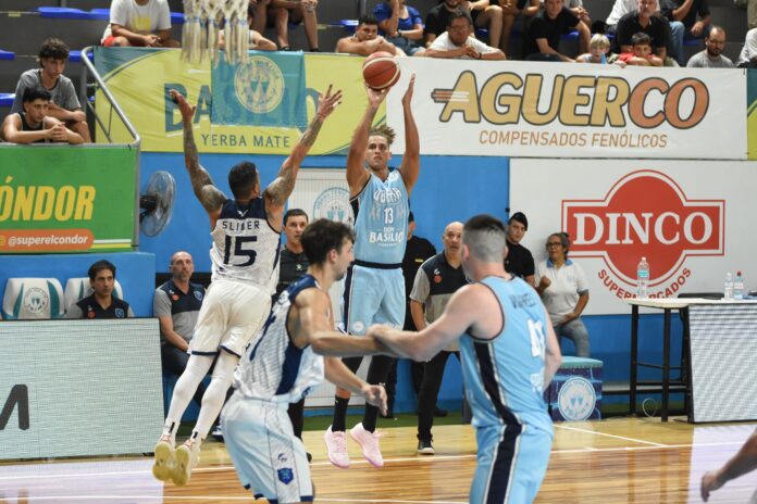 Liga Nacional 2024_25 - Obera v Argentino (1) Oberá