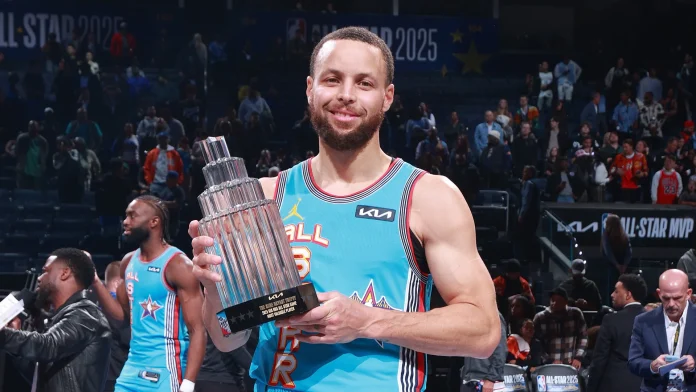 Stephen Curry, el MVP del All-Star 2025.
