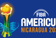 Los 12 clasificados a la FIBA AmeriCup 2025 El logo de la FIBA AmeriCup 2025.
