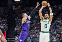 Preocupación por Tatum en la victoria de los Celtics Jayson Tatum se lesionó en la victoria de los Celtics.