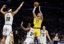 Los Lakers vencieron a unos Nuggets ‘golpeados’: lo mejor del miércoles