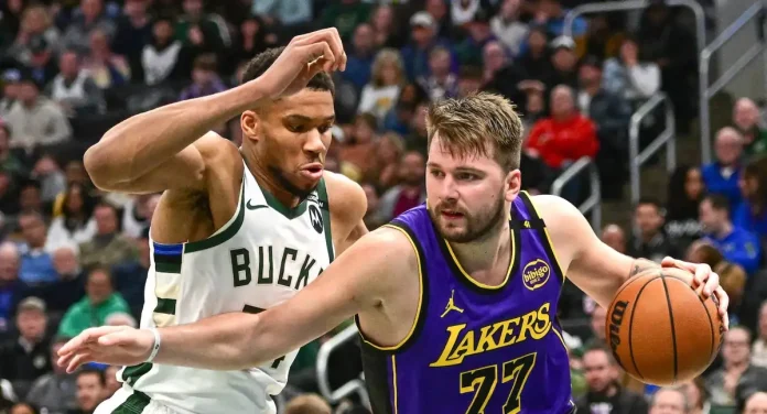 doncic-RxaQoOjoi4CCUl9QeGZCg3N-1200x648@Relevo Los Lakers cayeron pese a los 45 puntos de Luka Doncic.