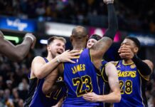 LeBron fue el héroe de unos Lakers que no brillaron: lo mejor del miércoles El putback de James le dio la victoria a los Lakers en Indiana.