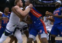 La impresionante pelea que acabó con Prigioni expulsado La pelea que acabó con la expulsión de Prigioni.