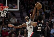 Evan Mobley fue seleccionado como el mejor jugador defensivo del año 2024-25 La tapa de Evan Mobley, el mejor jugador defensivo del año 2024-25.