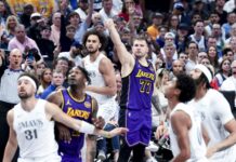 Luka la rompió en su regreso a Dallas