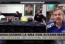 Álvaro Martín analizó las Finales de Conferencia en Crossover Álvaro Martín