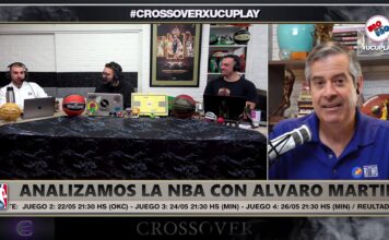 Álvaro Martín analizó las Finales de Conferencia en Crossover Álvaro Martín
