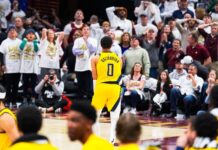 ¡Sorpresa total en los NBA Playoffs! Sorpresa en los Playoffs. El game winner de Haliburton para llevarse los dos de Cleveland.