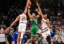 NBA Playoffs: ¡Continúan las sorpresas en las semifinales! Mikal Bridges con el robo para ganar el partido ante los Celtics.