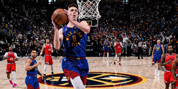 NUGGETS volcada de Christian Braun en el triunfo de los Nuggets sobre los Clippers en el Juego siete.
