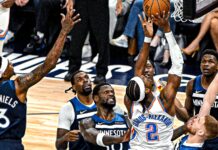 El Thunder venció a los Timberwolves y puso en jaque la serie Shai Gilgeous-Alexander, MVP de la temporada, lideró a OKC Thunder con 40 puntos en la victoria sobre los Timberwolves que pone la serie 3-1 a su favor y los deja un paso de las Finales.