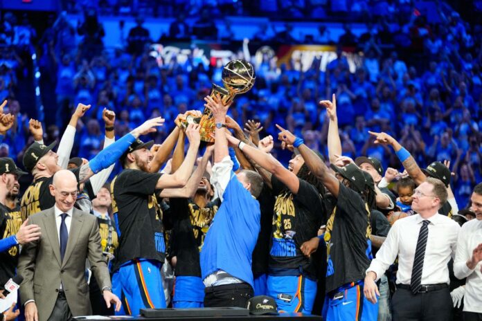 2025-06-23t035444z-1646834127-mt1usatoday26513679-rtrmadp-3-nba-finals-indiana-pacers-at-oklahoma-city-thunder OKC Thunder levanta el título de campeón