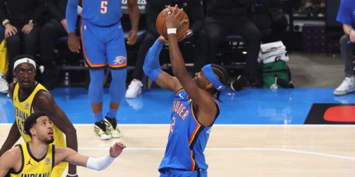 Oklahoma City Thunder venció a Indiana Pacers con Shai Gilgeous-Alexander como gran figura para empatar todo en las Finales de la NBA.