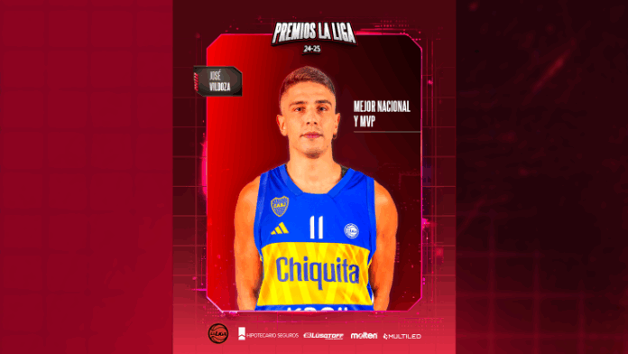 Vildoza fue el MVP de la Liga Nacional 2024-25.