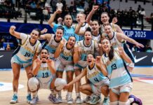 Argentina cumplió y superó a República Dominicana Argentina - Dominicana