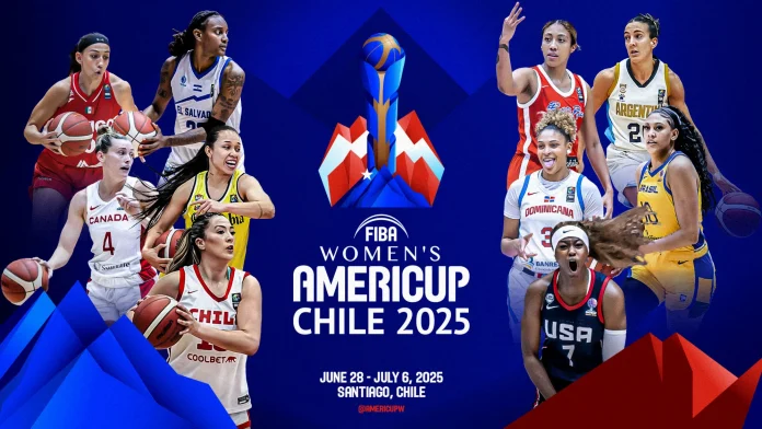 El póster de la FIBA AmeriCup 2025.
