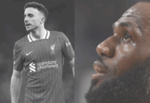 La reacción de LeBron James a la triste muerte de Diogo Jota Diogo Jota y LeBron James.