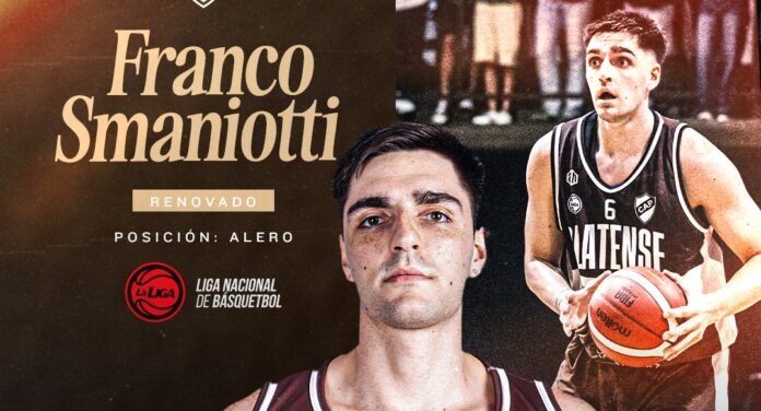 Gw-Ft7YWcAAqTuX El póster con el que se oficializó la renovación de Franco Smaniotti.