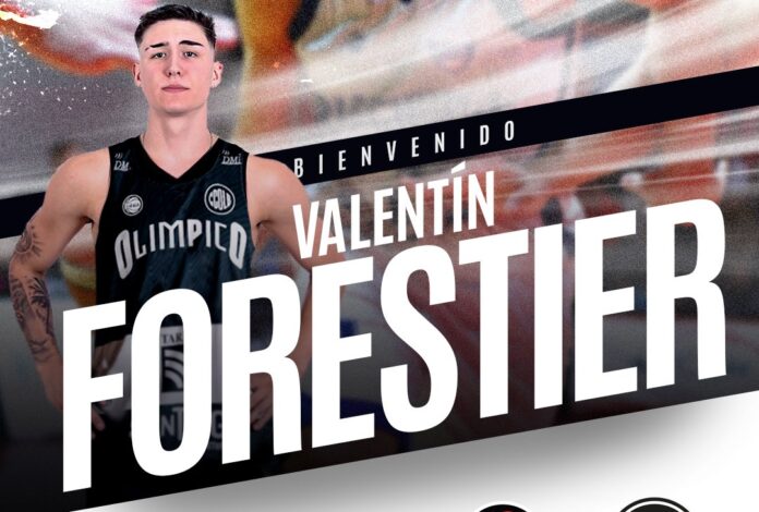 Gw8kzkzXkAAw0DQ (1) El póster con el que Olímpico de La Banda anunció la llegada de Valentín Forestier.