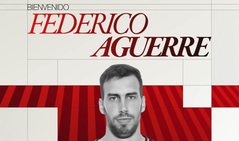 Federico Aguerre fue oficializado como nuevo jugador de San Martín de Corrientes.