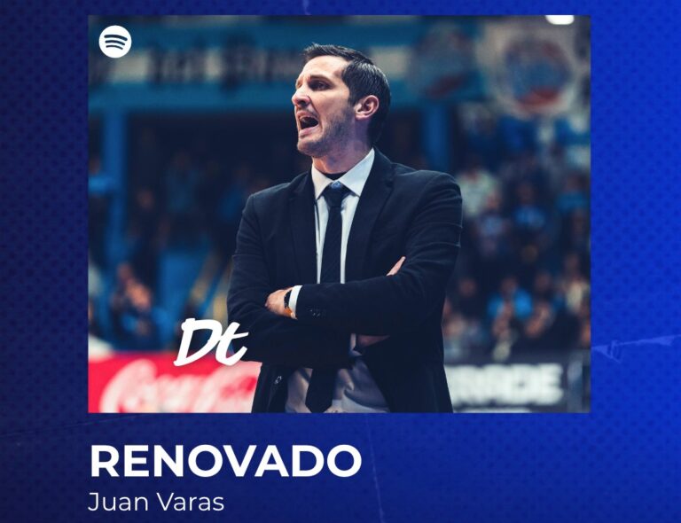 Juan Varas fue confirmado como entrenador de Regatas Corrientes.
