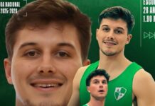 Santiago Ferreyra se suma a Atenas de Córdoba El póster con el que presentaron a Santiago Ferreyra.