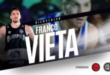Franco Vieta se suma a Olímpico de La Banda El póster para anunciar el fichaje de Franco Vieta.