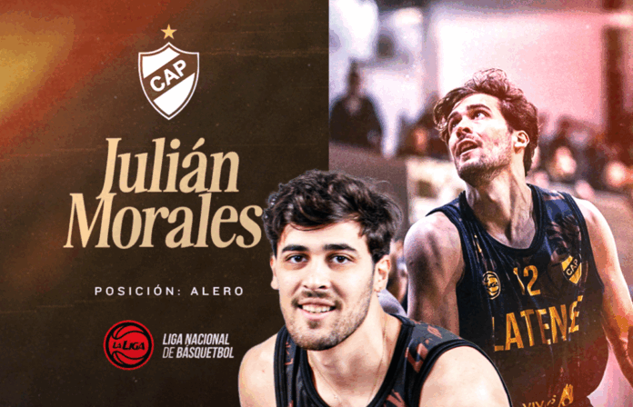 CAP-BASKET-renovado-morales-1068x1335 El póster de Platense anunciando la llegada de Julián Morales.
