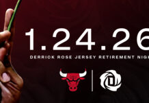 Los Bulls retirarán la camiseta de Derrick Rose Chicago retirará la número uno de Derrick Rose.