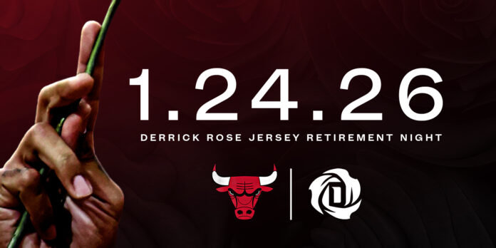 Derrick Rose retiro de camiseta Chicago retirará la número uno de Derrick Rose.