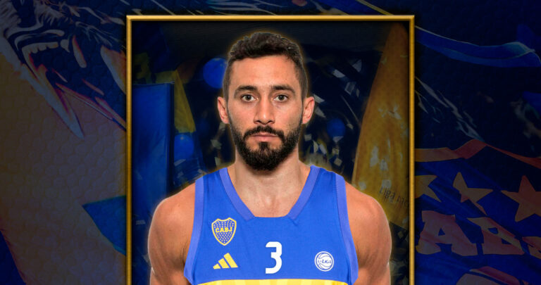 El póster con el que presentaron a Lucas Faggiano en Boca.