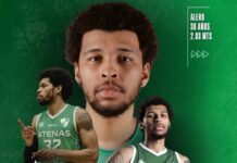 Llegó Marc Loving: Atenas de Córdoba completó su plantel El póster con el que Atenas presentó a Marc Loving.