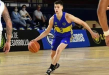 Juan Martín Guerrero jugará en Platense Juan Martín Guerrero lleva la pelota para Boca.