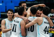 Argentina enfrentará a Puerto Rico: así quedaron los cuartos de finales de la FIBA AmeriCup 2025 Argentina festeja el pasaje a cuartos de finales