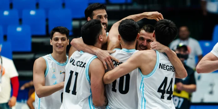 Argentina festeja el pasaje a cuartos de finales