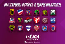 Liga Nacional Femenina histórica: 18 equipos para la 2025-26 Los 18 equipos confirmados por la Liga Nacional Femenina para la temporada 2025-26.