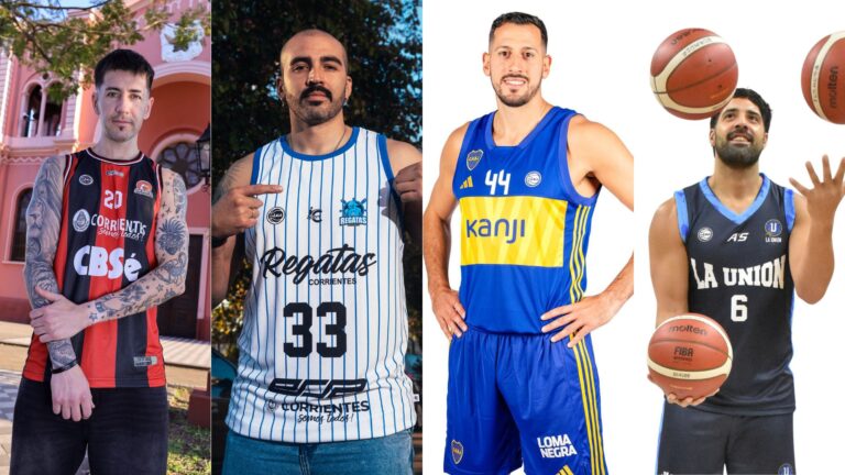 Las camisetas de los equipos para la Liga Nacional 2025-26.