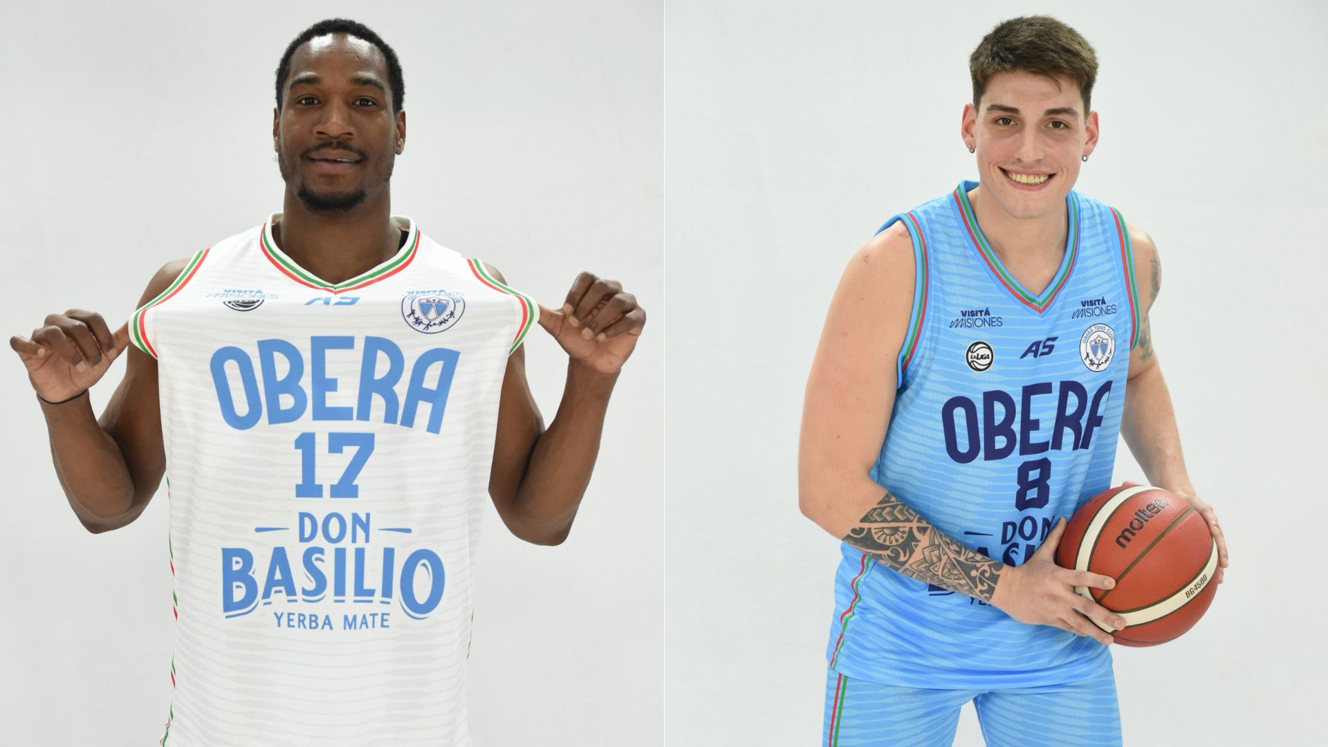 Oberá Tenis Club presentó sus dos camisetas de cara a la Liga Nacional 2025-26.