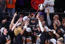 Las Aces se consagraron campeonas por tercera vez en cuatro años Las Aces fueron campeonas de la WNBA por tercera vez en su historia.