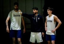 Herman Mándole se suma al equipo filial del Miami Heat Herman Mándole da indicaciones en un entrenamiento de Argentina.