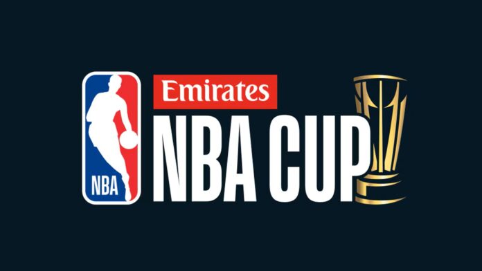 El logo de la NBA Cup 2025.